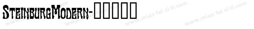 SteinburgModern字体转换