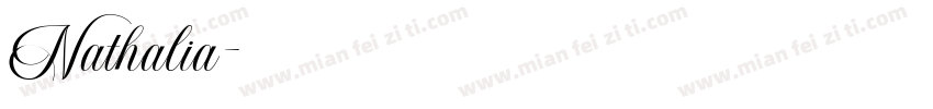 Nathalia字体转换
