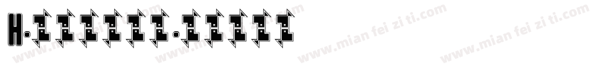 H-雲林呉竹体◆字体转换