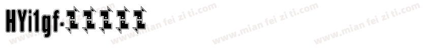 HYi1gf字体转换