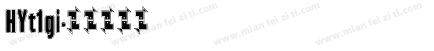 HYt1gi字体转换