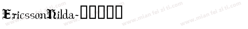 EricssonHilda字体转换