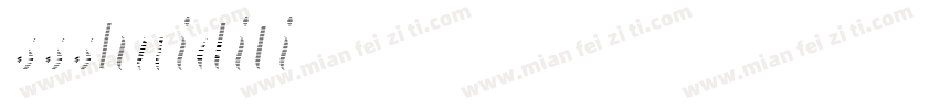 ssshuiditi字体转换