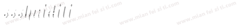ssshuiditi字体转换