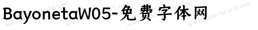 BayonetaW05字体转换