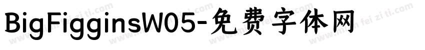BigFigginsW05字体转换