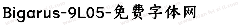 Bigarus-9L05字体转换