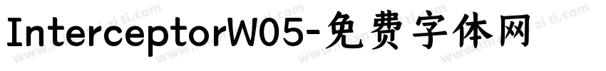 InterceptorW05字体转换