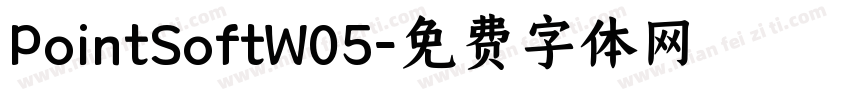 PointSoftW05字体转换