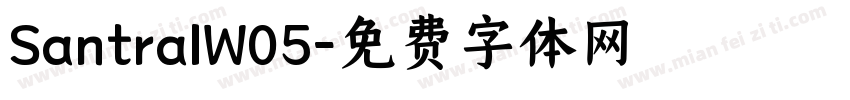 SantralW05字体转换