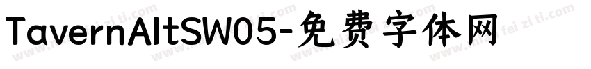 TavernAltSW05字体转换