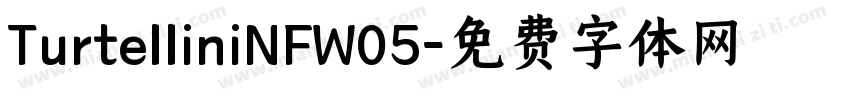 TurtelliniNFW05字体转换