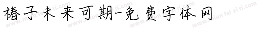 椿子未来可期字体转换