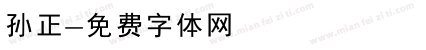 孙正字体转换