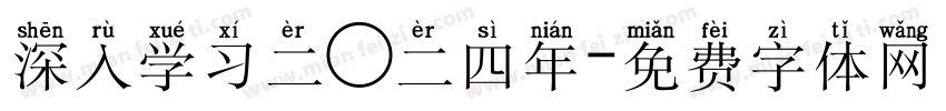深入学习二〇二四年字体转换