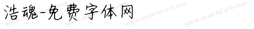 浩魂字体转换
