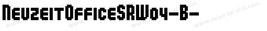 NeuzeitOfficeSRW04-B字体转换