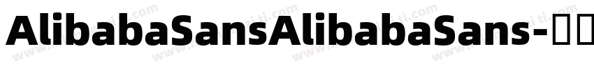 AlibabaSansAlibabaSans字体转换