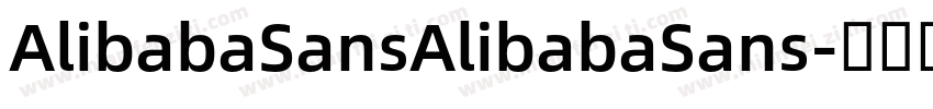 AlibabaSansAlibabaSans字体转换
