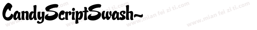 CandyScriptSwash字体转换