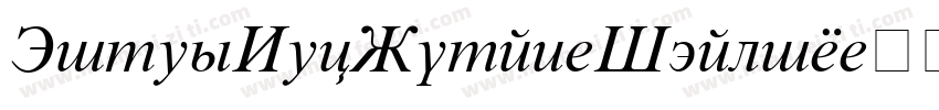 TimesNewRoman-Italic字体转换
