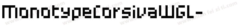 MonotypeCorsivaWGL字体转换
