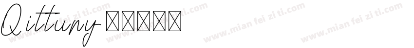 Qittuny字体转换