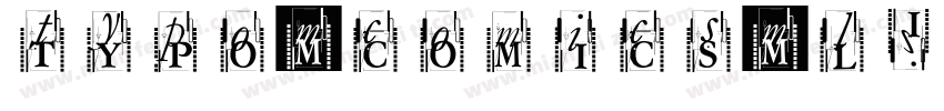 TYPO-COMICS-Light-DEMO字体转换
