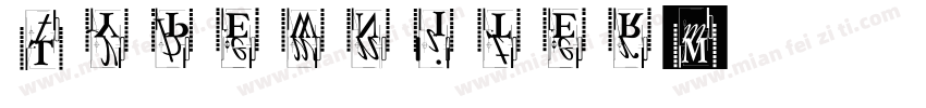 Typewniter字体转换