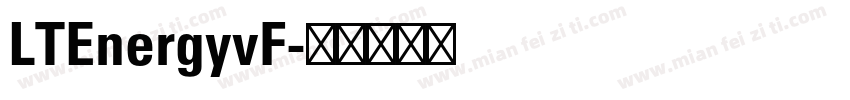 LTEnergyvF字体转换