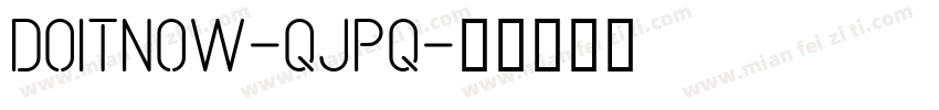 DoItNow-qJpq字体转换
