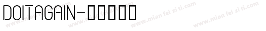 doitagain字体转换