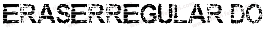 EraserRegular-DO1D字体转换