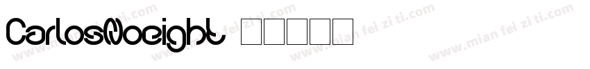 CarlosNoeight字体转换