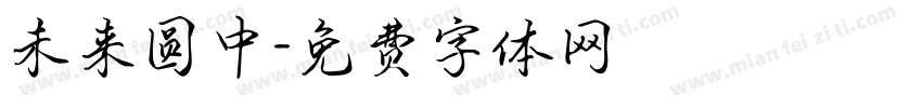 未来圆中字体转换