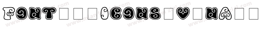 Font120Icons-v0nA字体转换