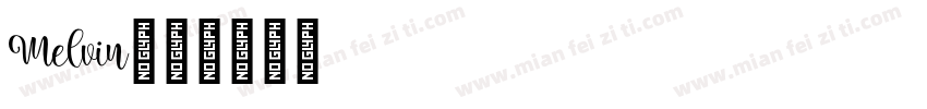 Melvin字体转换