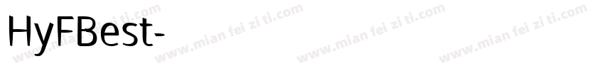 HyFBest字体转换