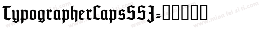 TypographerCapsSSK字体转换