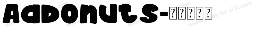 AaDonuts字体转换