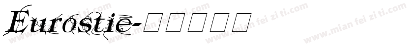 Eurostie字体转换