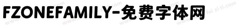 FZONEFAMILY字体转换