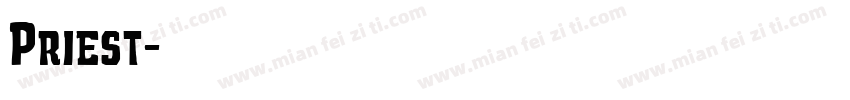 Priest字体转换