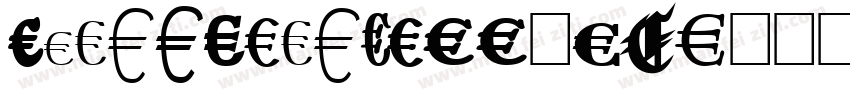 EuropaGroSHOP-Reg字体转换