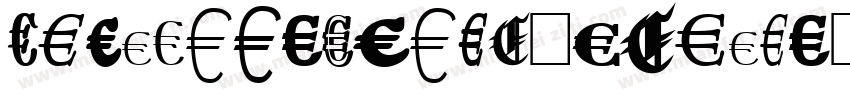 ShEuropa_Cond-Regula字体转换