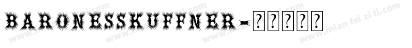 BARONESSKUFFNER字体转换