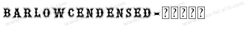 barlowcendensed字体转换