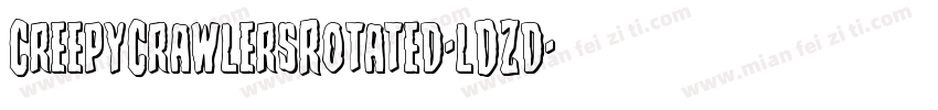 CreepyCrawlersRotated-lDZd字体转换
