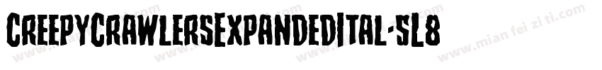 CreepyCrawlersExpandedItal-5L88字体转换