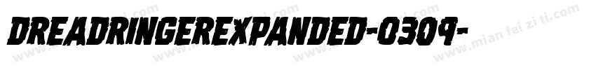 DreadRingerExpanded-03O9字体转换